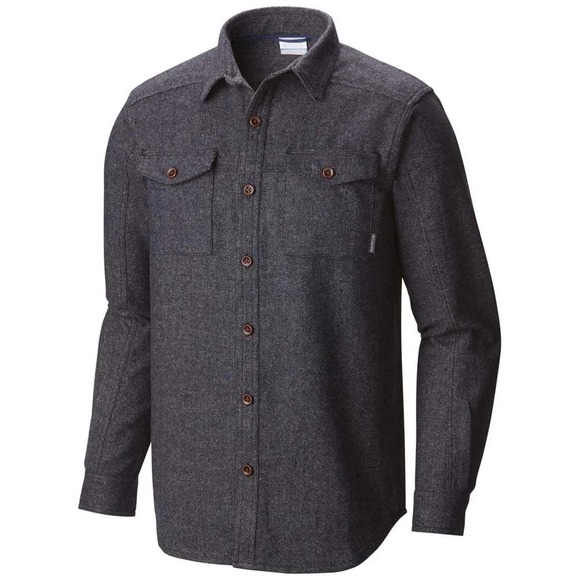 Columbia Other - Columbia Sage Butte Long Sleeve Shirt Jacket Shacket Mens XXL Blue Confetti Wool